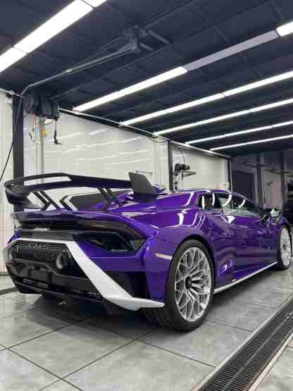Lamborghini Huracan STO Spoiler Rear Wing Dry Carbon Fiber OEM Series Bodykit