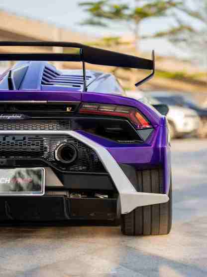 Lamborghini Huracan STO Spoiler Rear Wing Dry Carbon Fiber OEM Series Bodykit