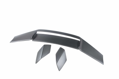 Lamborghini Huracan STO Trunk Spoiler Side Winglets Dry Carbon Fiber OEM Bodykit