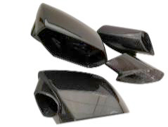 Lamborghini Huracan STO Wing Mirrors Housing Dry Carbon Fiber OEM Bodykit