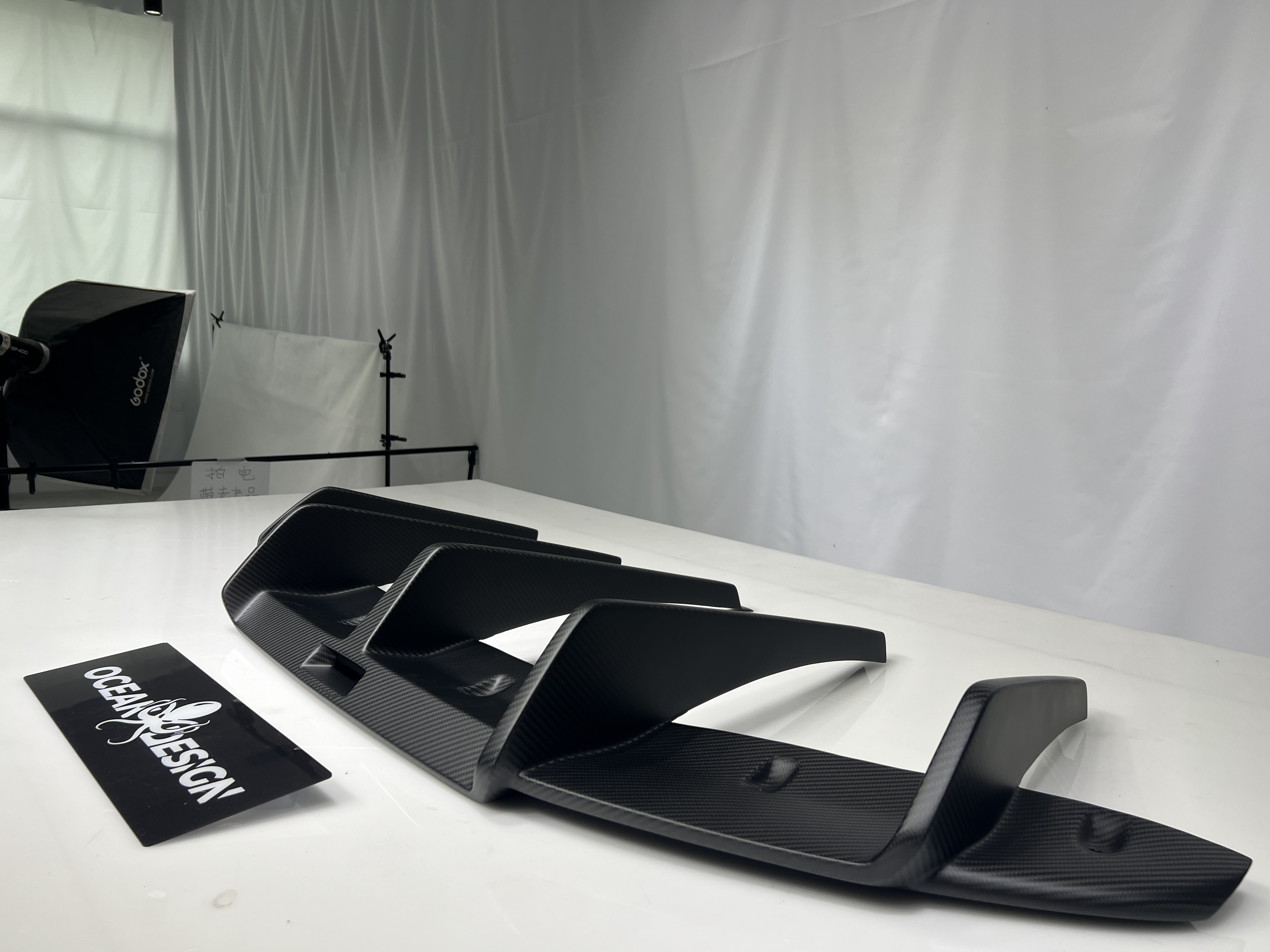 Lotus Emira  2021-2024 Dry Carbon Fiber Rear Diffuser Ocean Design Original Series