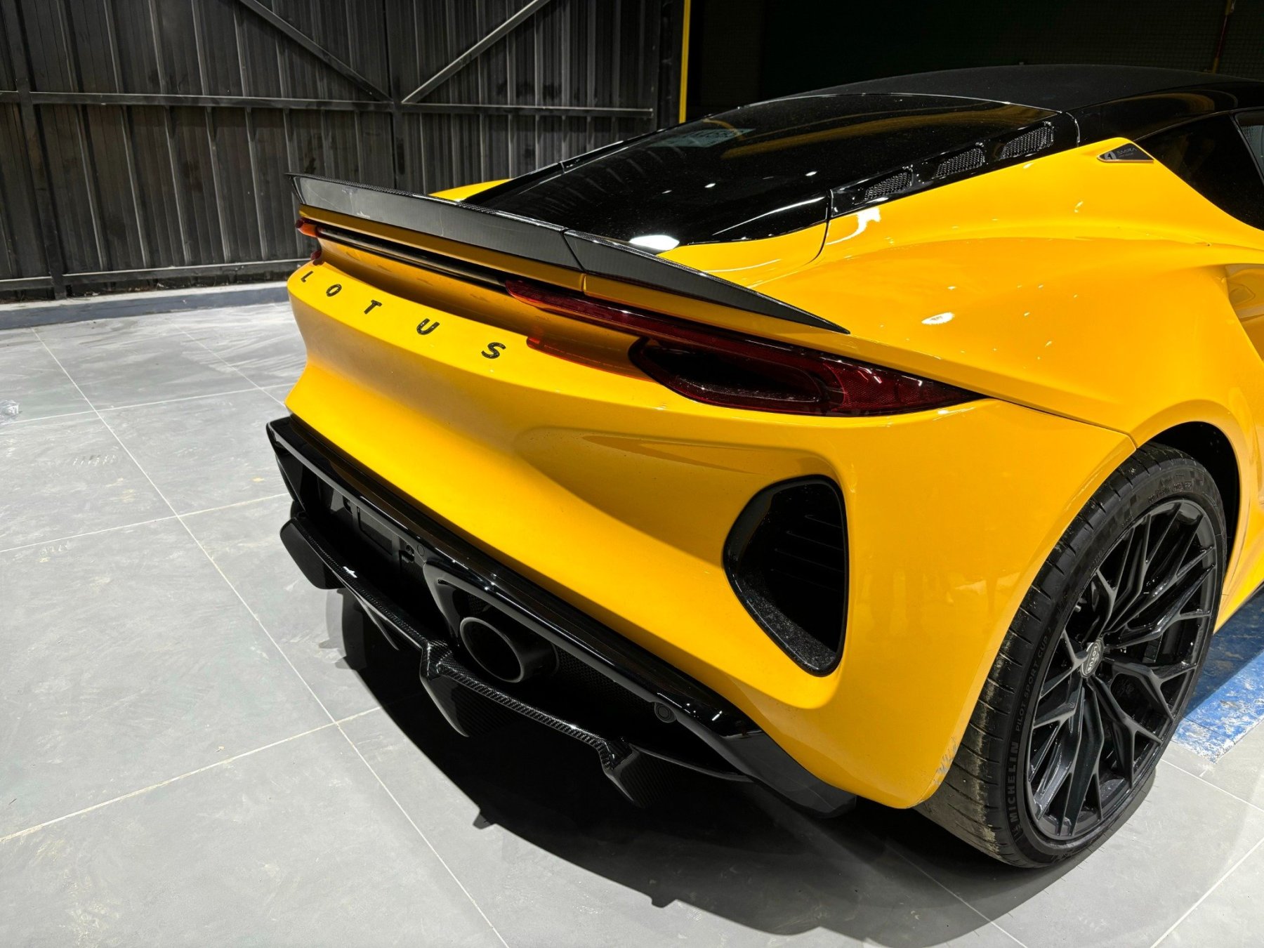 Lotus Emira  2021-2024 Dry Carbon Fiber Rear Diffuser Ocean Design Original Series