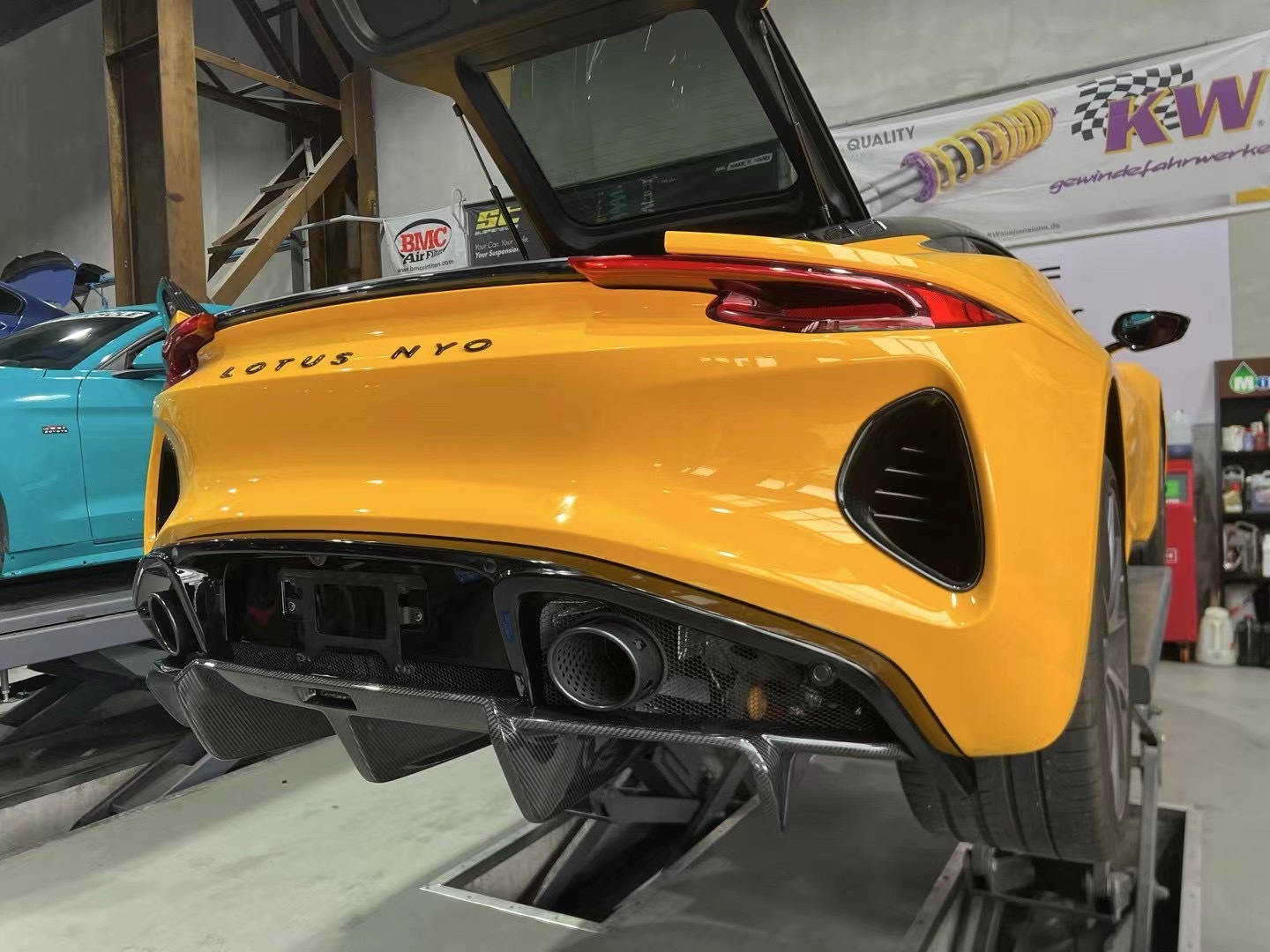 Lotus Emira  2021-2024 Dry Carbon Fiber Rear Diffuser Ocean Design Original Series