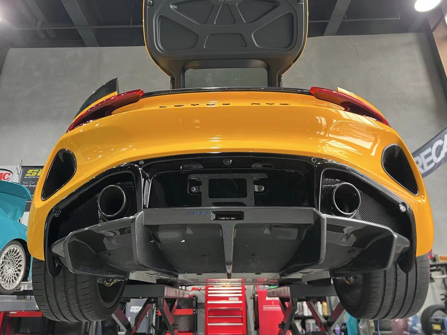 Lotus Emira  2021-2024 Dry Carbon Fiber Rear Diffuser Ocean Design Original Series