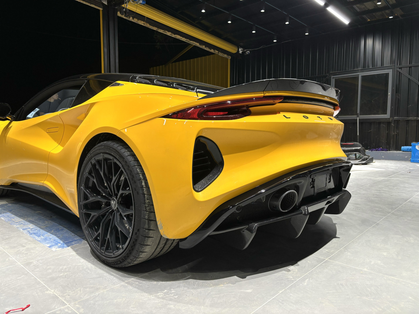 Lotus Emira 2021-2024 Dry Carbon Fiber Rear Vents Ocean Design Original Series Bodykit