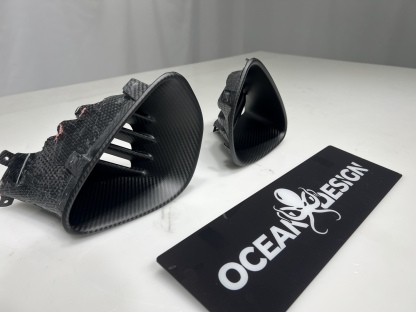 Lotus Emira 2021-2024 Dry Carbon Fiber Rear Vents Ocean Design Original Series Bodykit