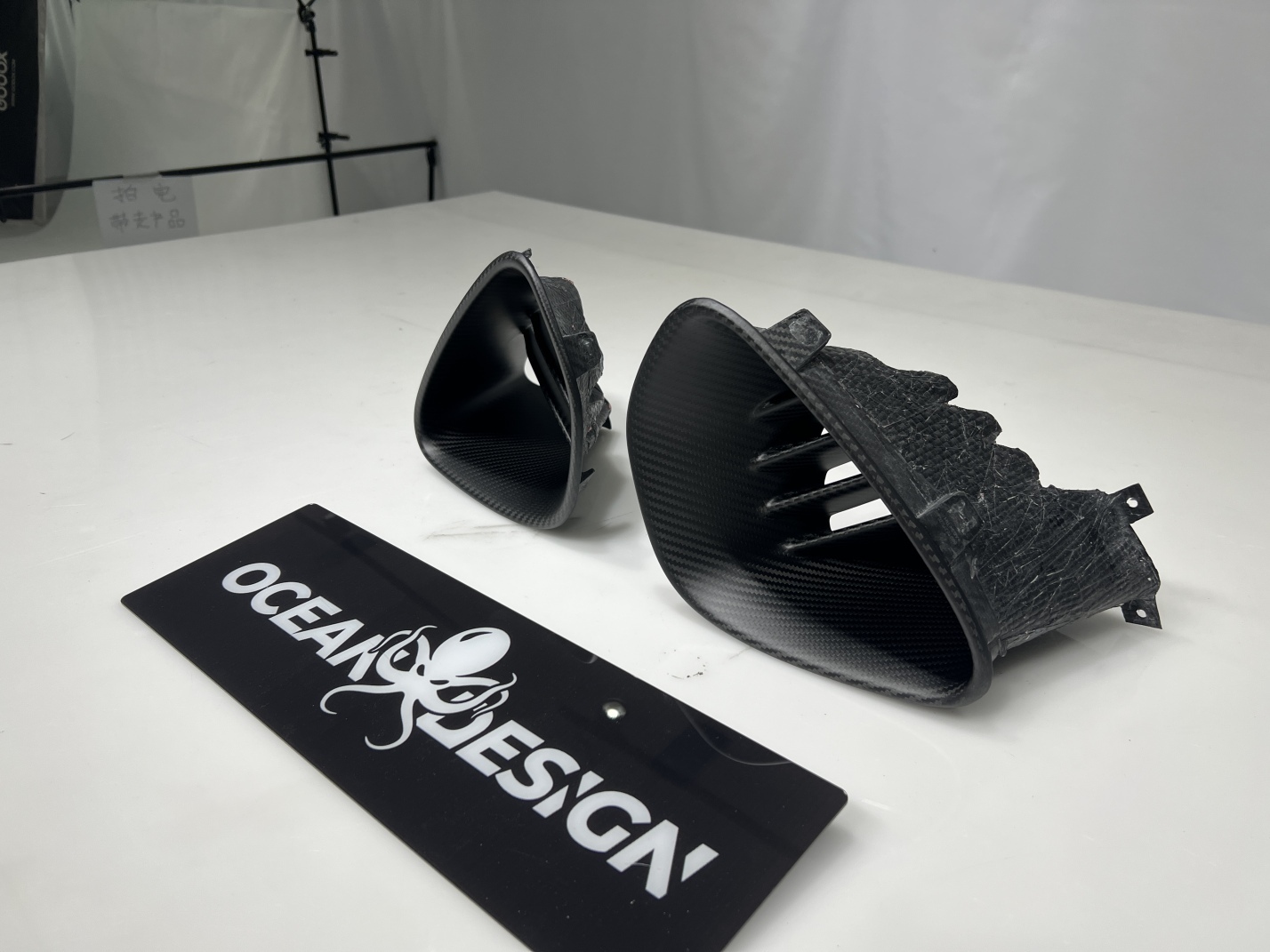 Lotus Emira 2021-2024 Dry Carbon Fiber Rear Vents Ocean Design Original Series Bodykit