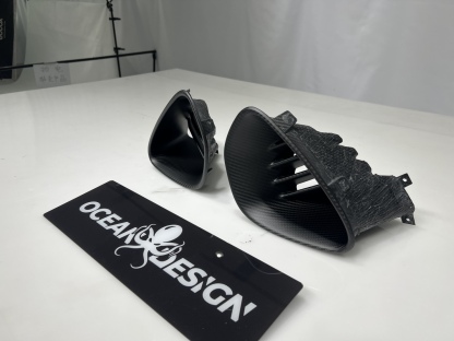 Lotus Emira 2021-2024 Dry Carbon Fiber Rear Vents Ocean Design Original Series Bodykit