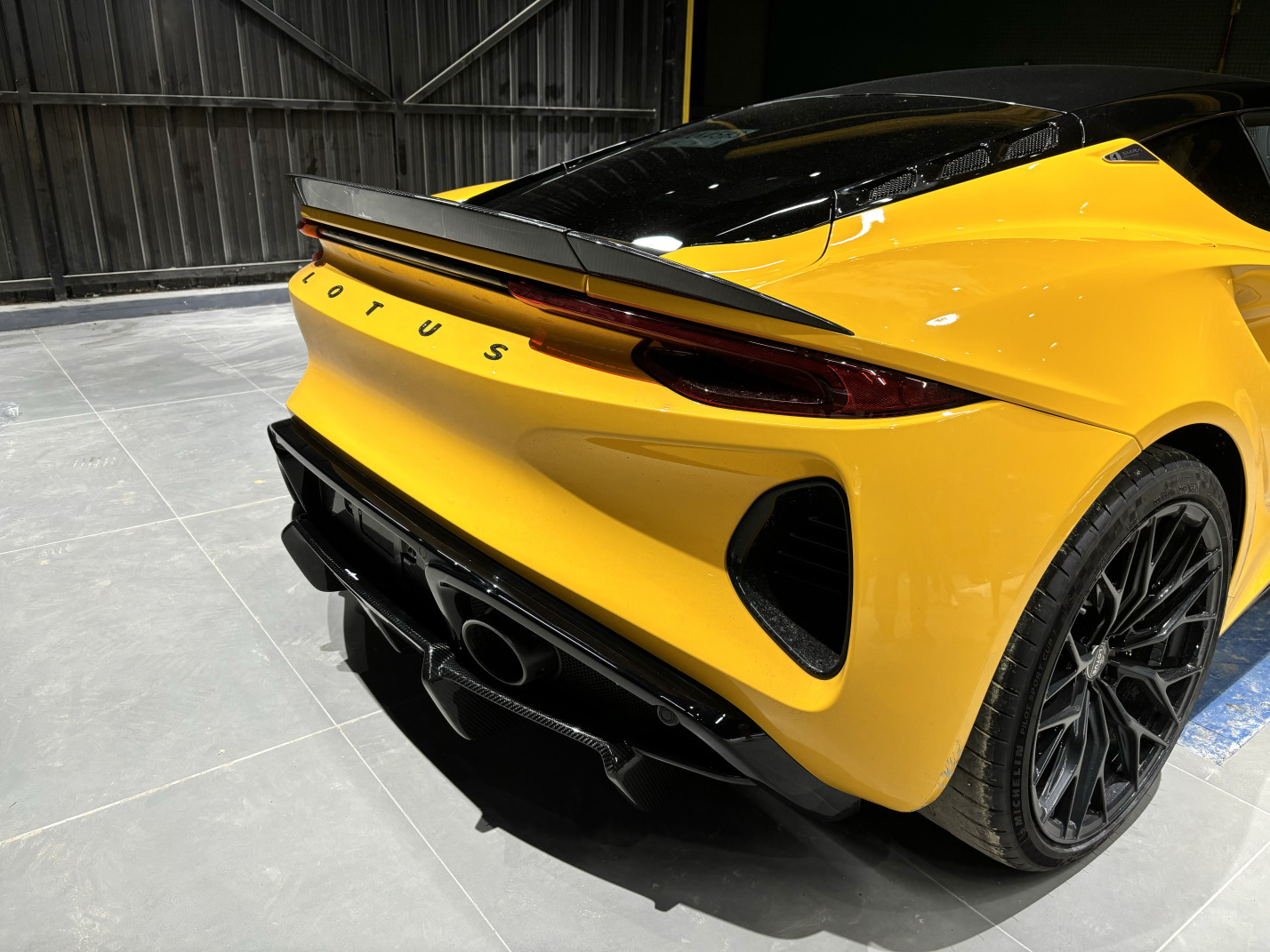 Lotus Emira 2021-2024 Dry Carbon Fiber Rear Vents Ocean Design Original Series Bodykit
