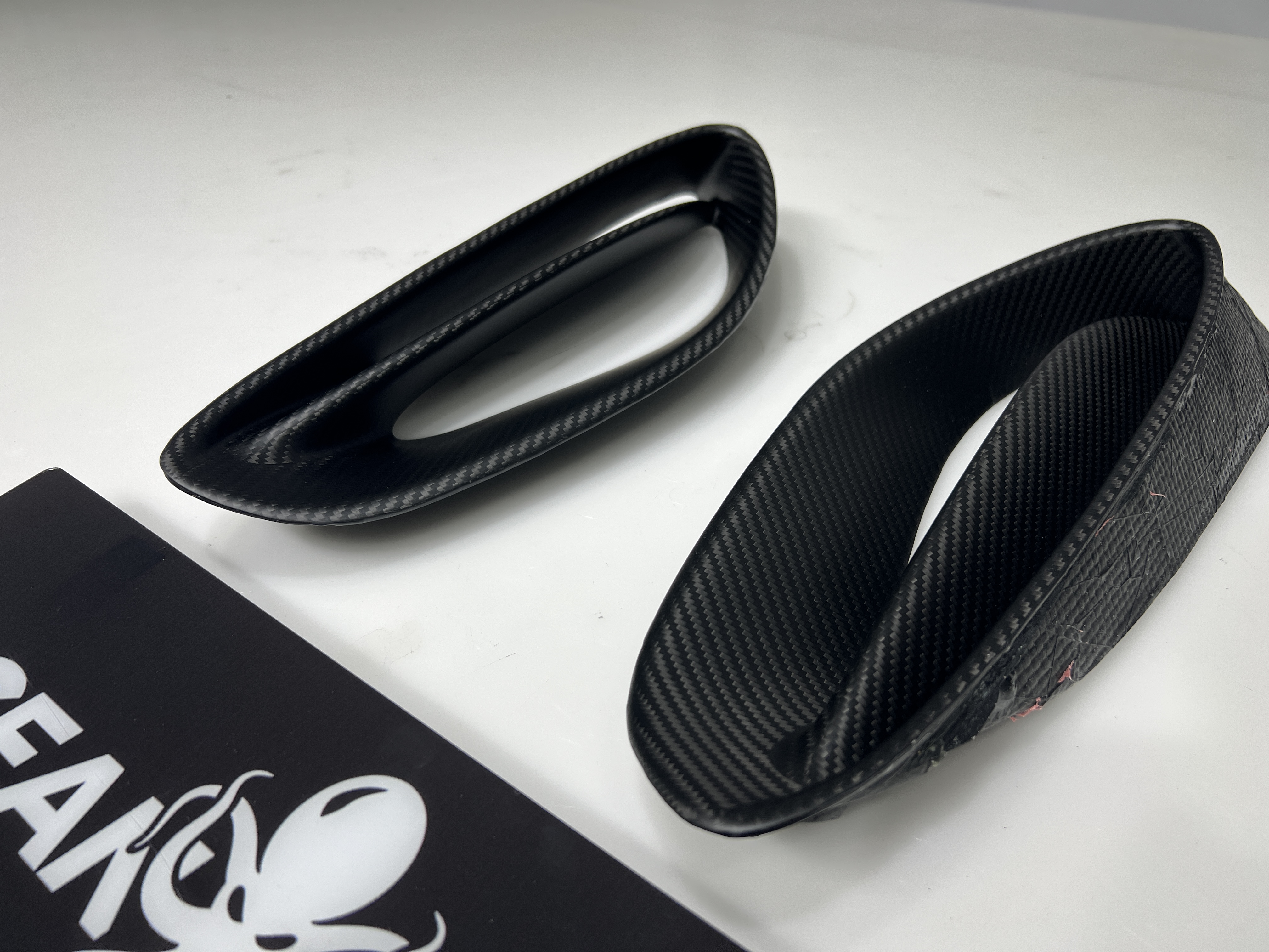 Lotus Emira 2021-2024 Dry Carbon Fiber Side Vents Quarter Panel Side Scoopes Ocean Design Original Series Bodykit