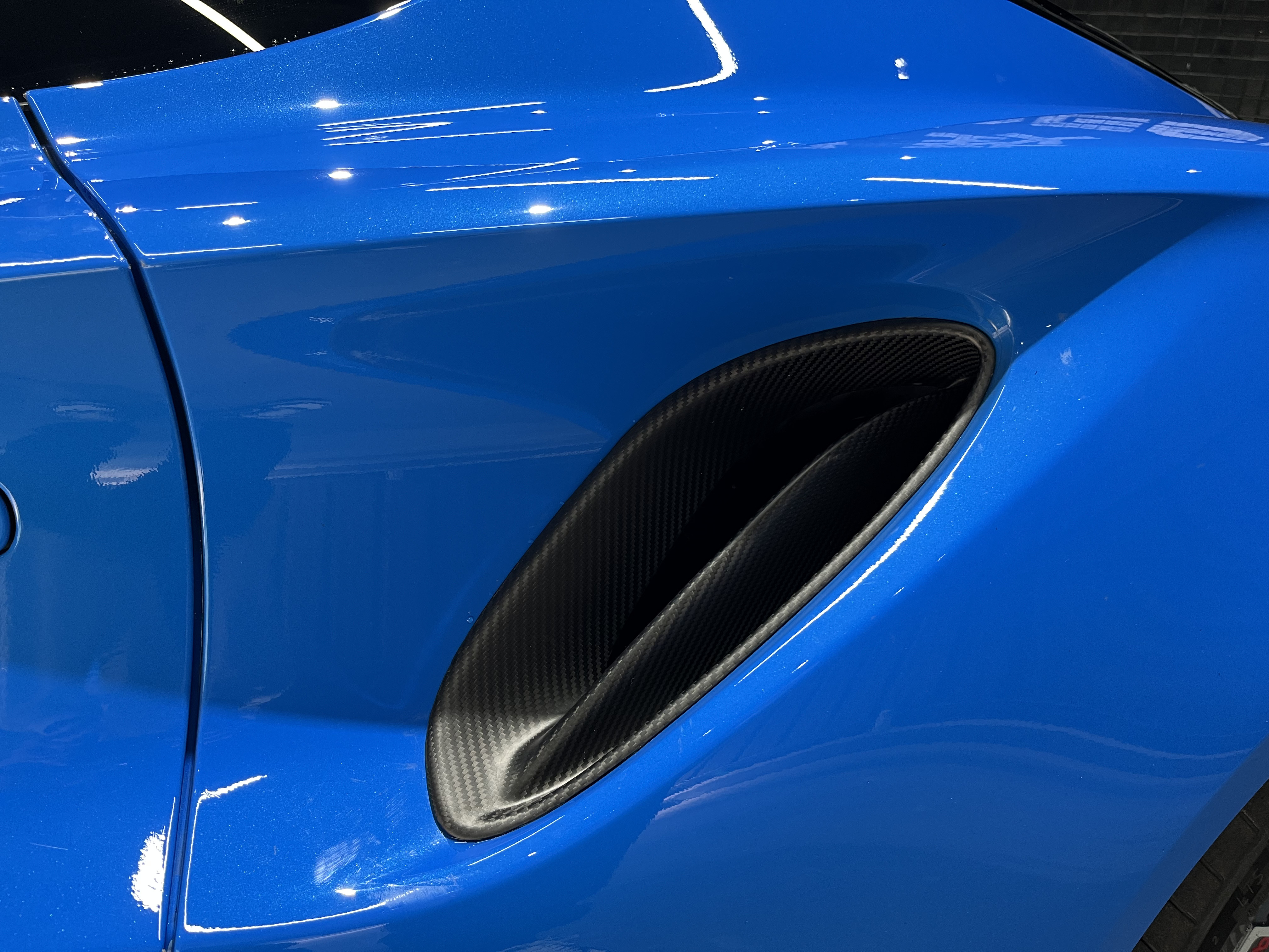Lotus Emira 2021-2024 Dry Carbon Fiber Side Vents Quarter Panel Side Scoopes Ocean Design Original Series Bodykit