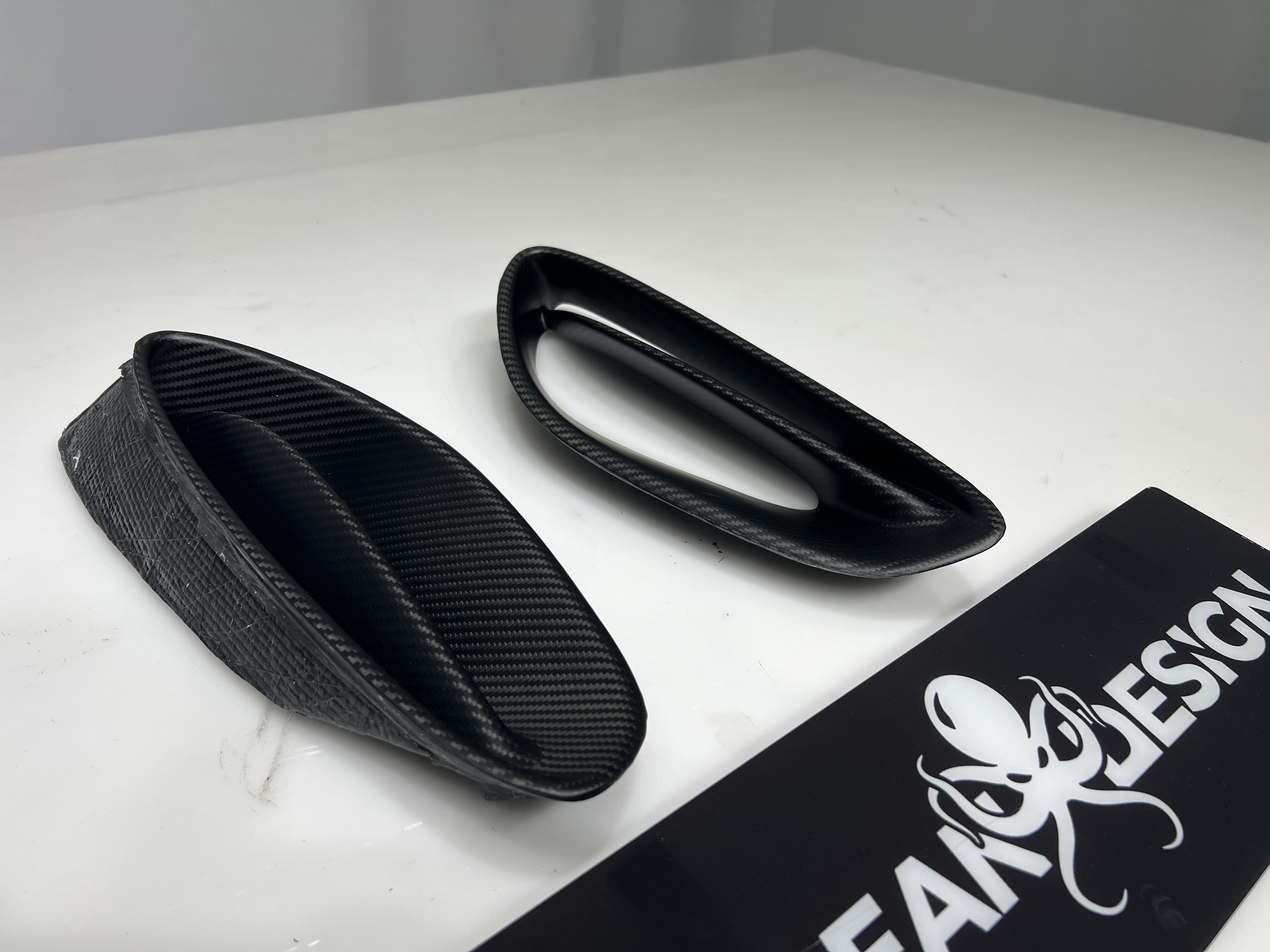 Lotus Emira 2021-2024 Dry Carbon Fiber Side Vents Quarter Panel Side Scoopes Ocean Design Original Series Bodykit