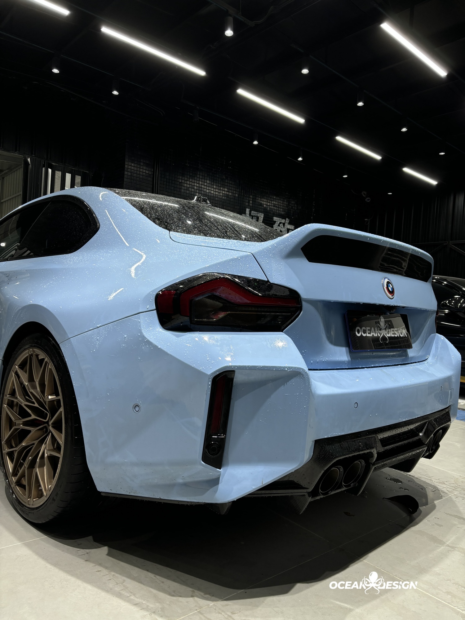 BMW G87 M2 G42 M240i AP Style Dry Carbon Fiber Trunk Lid