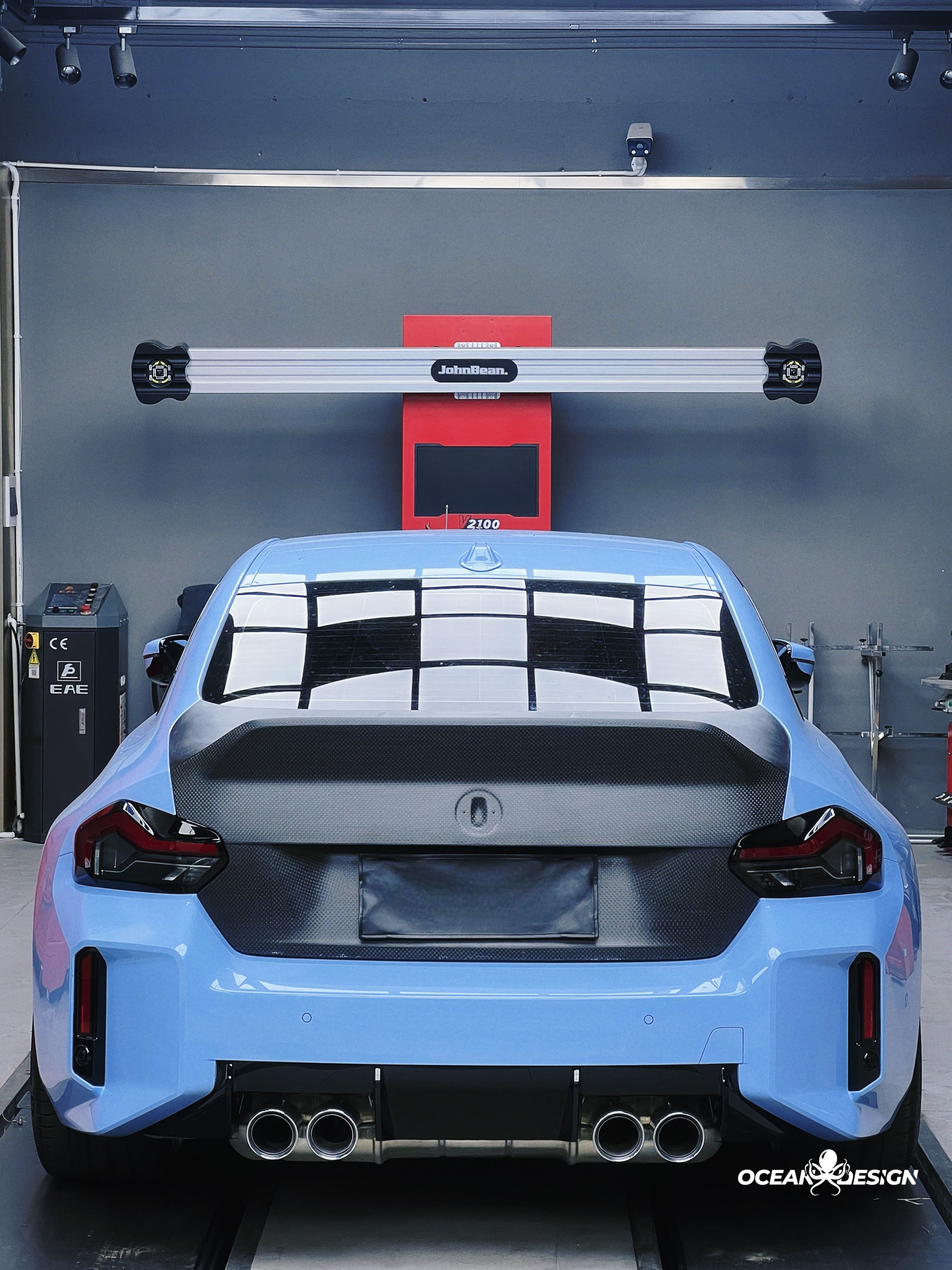 BMW G87 M2 G42 M240i AP Style Dry Carbon Fiber Trunk Lid