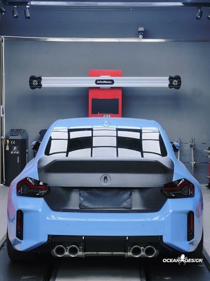 BMW G87 M2 G42 M240i AP Style Dry Carbon Fiber Trunk Lid