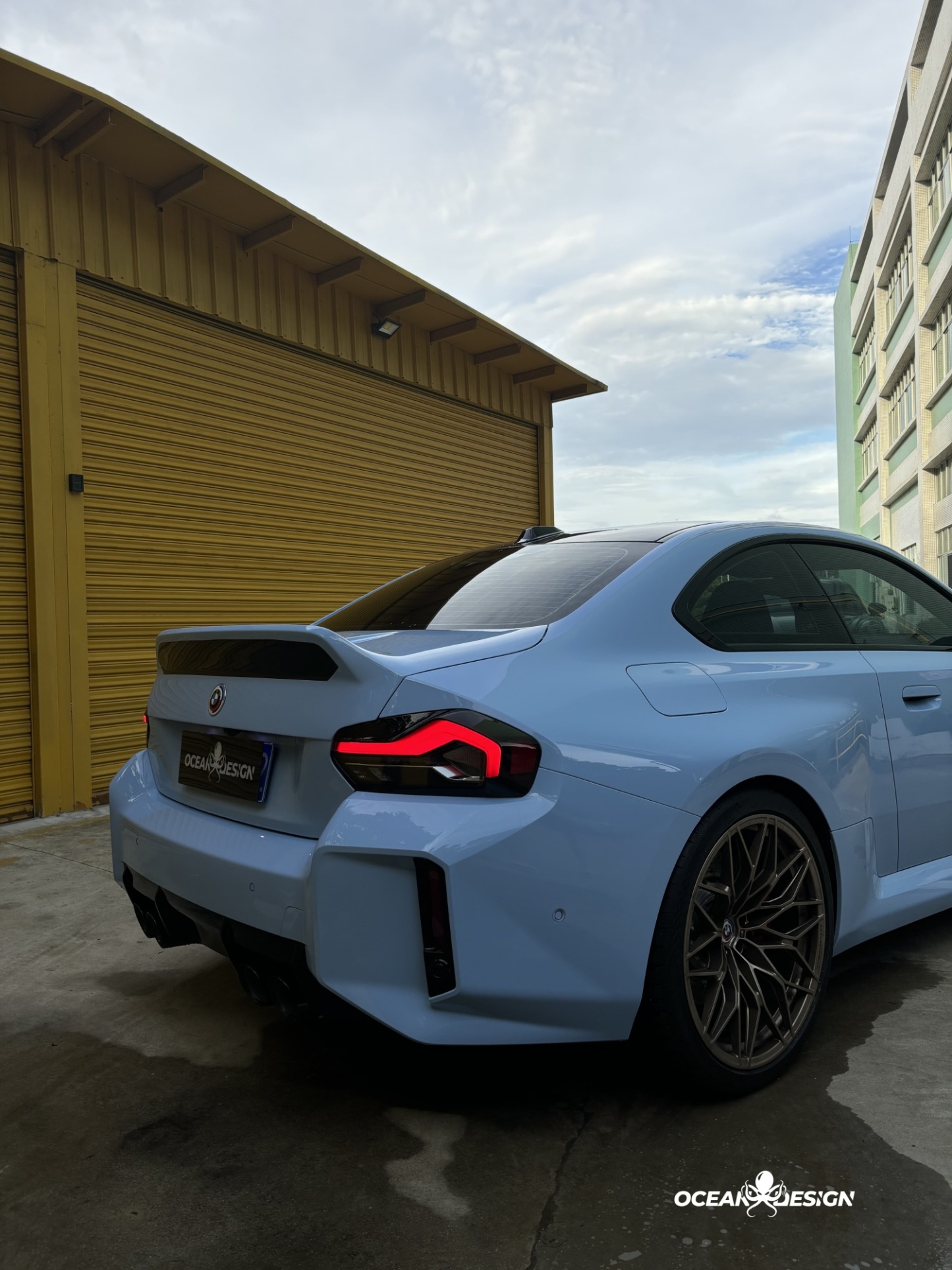BMW G87 M2 G42 M240i AP Style Dry Carbon Fiber Trunk Lid