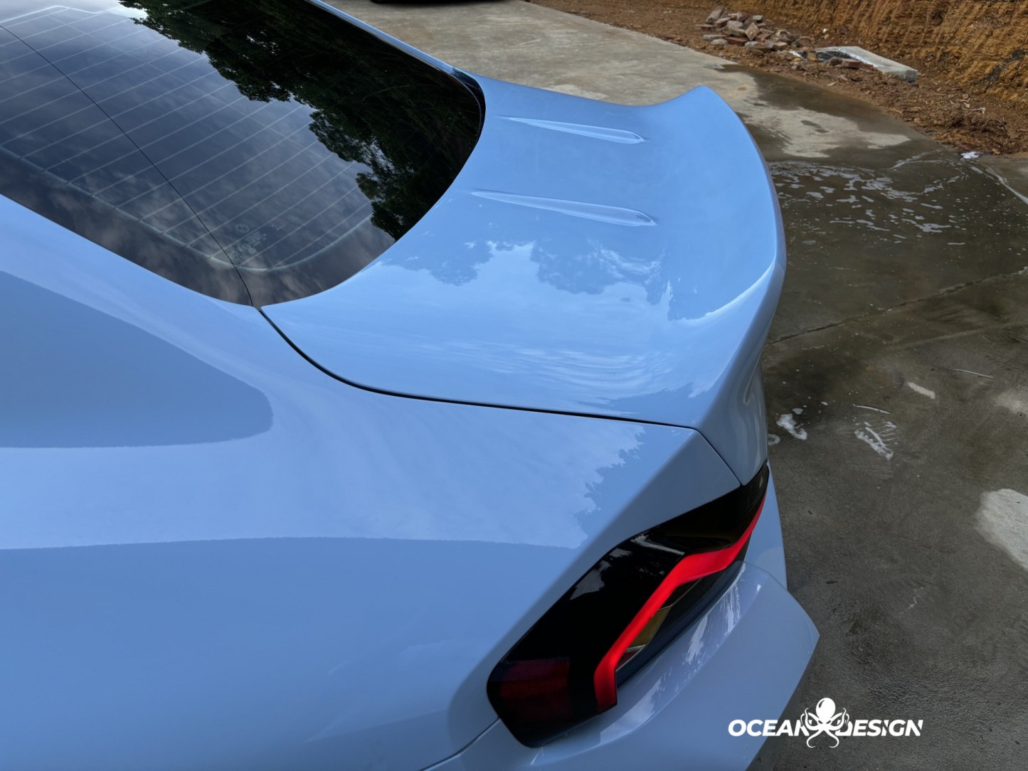 BMW G87 M2 G42 M240i AP Style Dry Carbon Fiber Trunk Lid