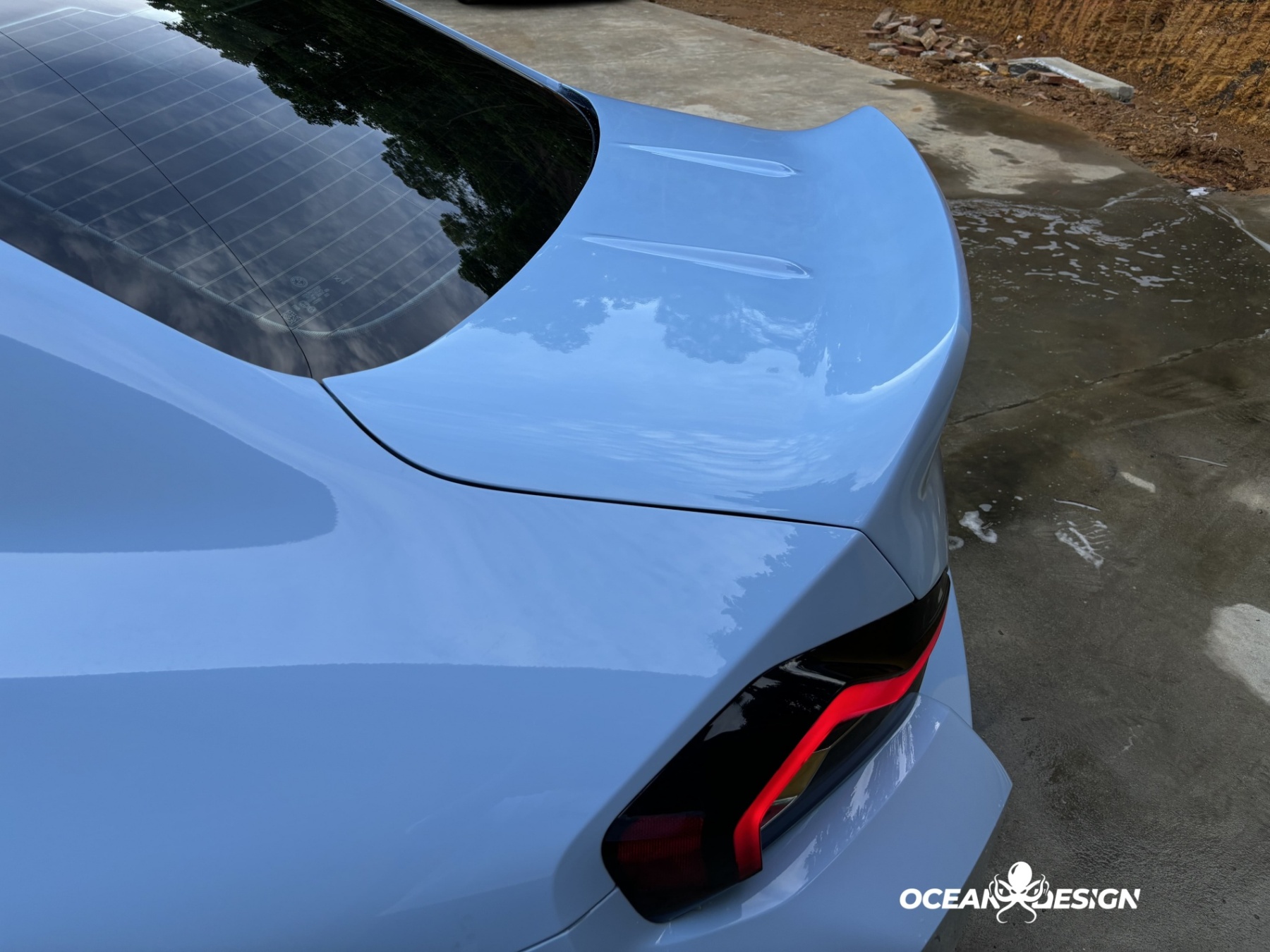 BMW G87 M2 G42 M240i AP Style Dry Carbon Fiber Trunk Lid