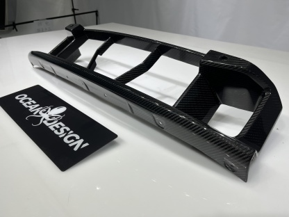 2023-2025 BMW G87 M2 R Style Lower Front Grille – Dry Carbon Fiber