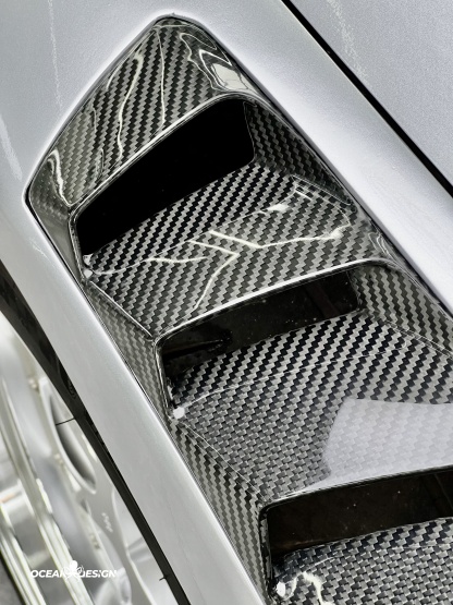 2023-2025 BMW G87 M2 AP Style Dry Carbon Fiber Front Fenders