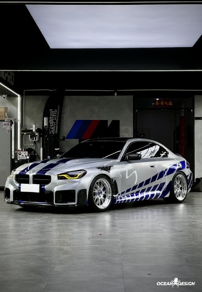 2023-2025 BMW G87 M2 AP Style Dry Carbon Fiber Front Fenders