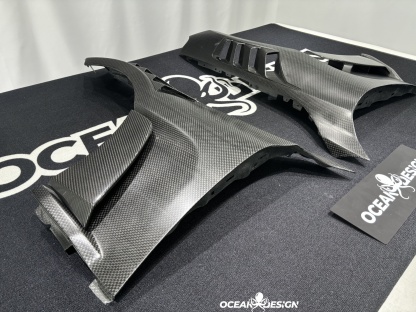 2023-2025 BMW G87 M2 AP Style Dry Carbon Fiber Front Fenders