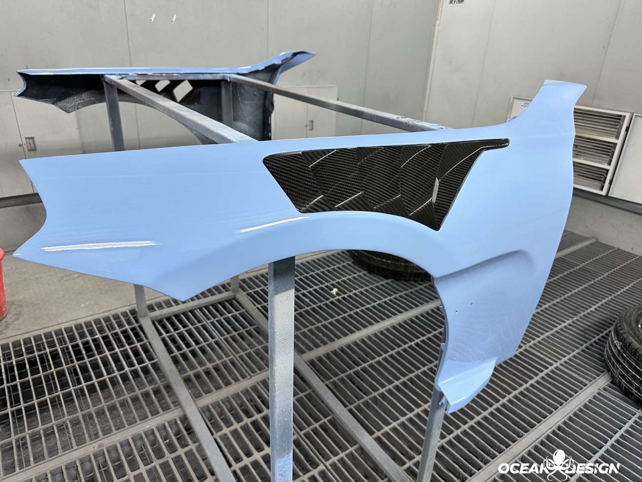 2023-2025 BMW G87 M2 AP Style Dry Carbon Fiber Front Fenders