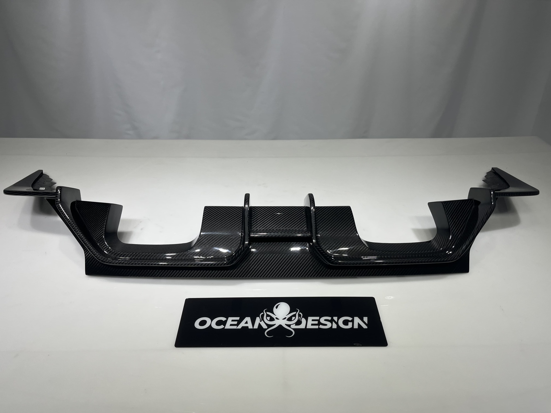 2023-2025 BMW G87 M2 DPRO Style Dry Carbon Fiber Rear Diffuser