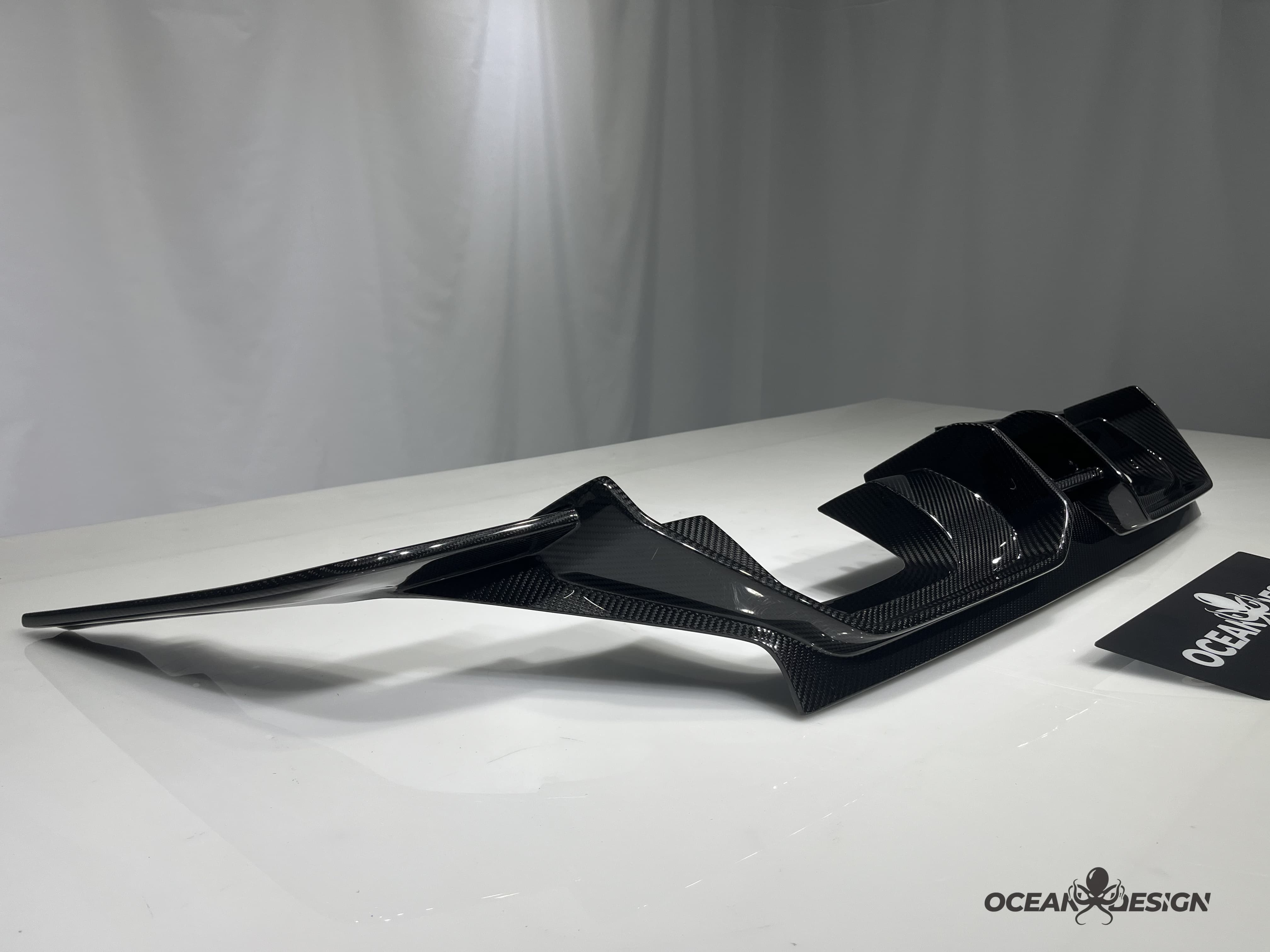 2023-2025 BMW G87 M2 DPRO Style Dry Carbon Fiber Rear Diffuser