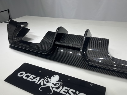 2023-2025 BMW G87 M2 DPRO Style Dry Carbon Fiber Rear Diffuser
