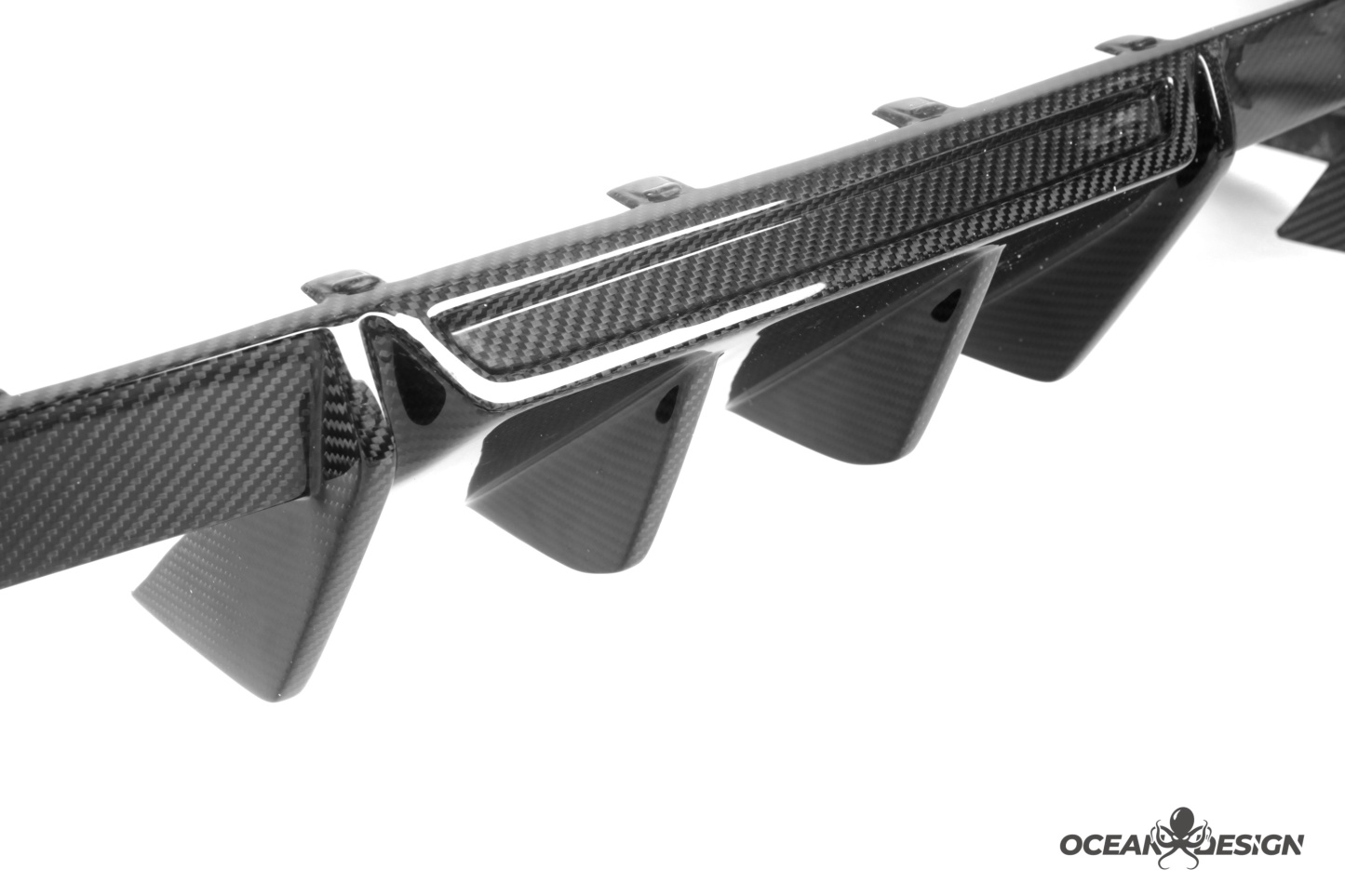 2023-2025 BMW G87 M2 R Style Dry Carbon Rear Diffuser