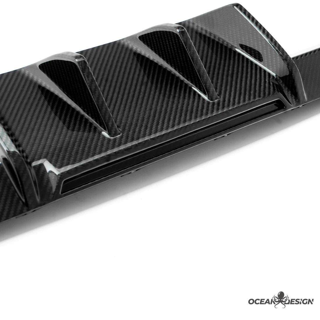 2023-2025 BMW G87 M2 R Style Dry Carbon Rear Diffuser