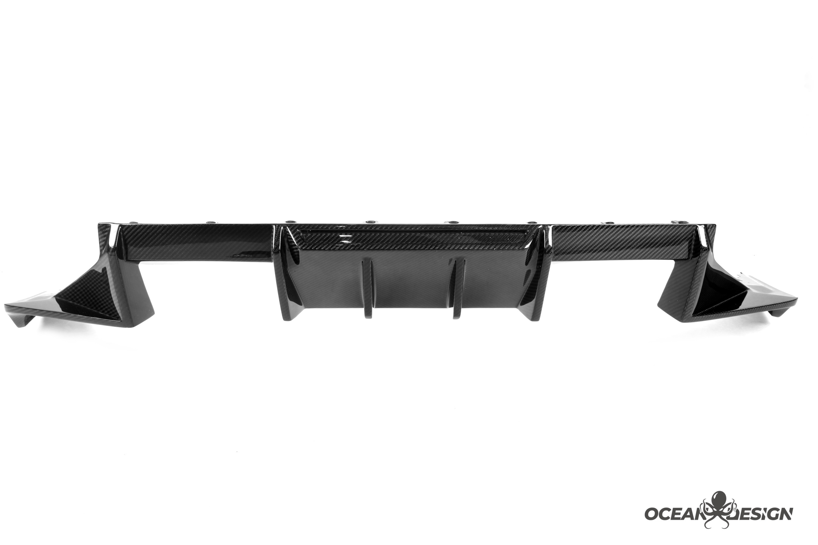 2023-2025 BMW G87 M2 R Style Dry Carbon Rear Diffuser