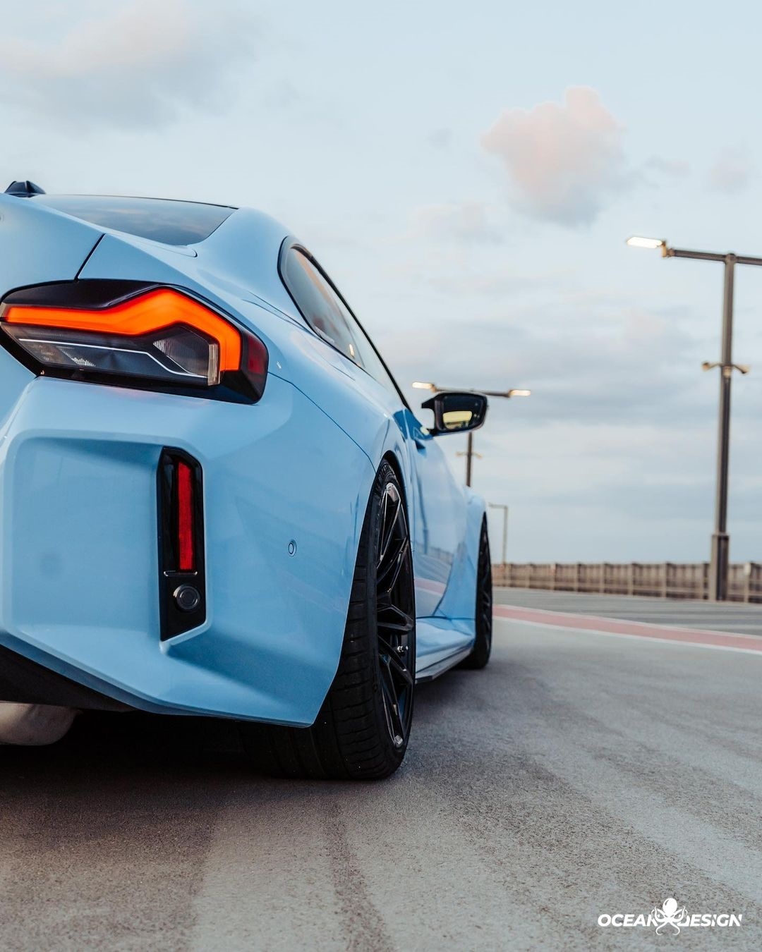 2023-2025 BMW G87 M2 R Style Dry Carbon Side Skirts