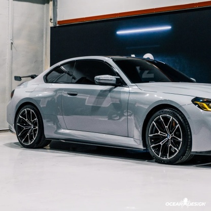 2023-2025 BMW G87 M2 R Style Dry Carbon Side Skirts