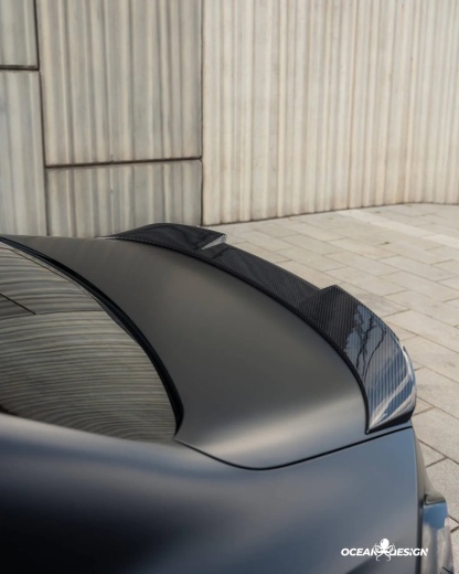 BMW G87 M2 G42 M240i R Style Dry Carbon Rear Spoiler