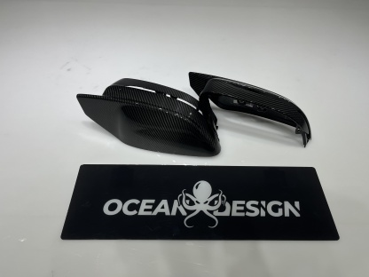 2023-2025 BMW G87 M2 R Style Dry Carbon Fiber Mirror Covers