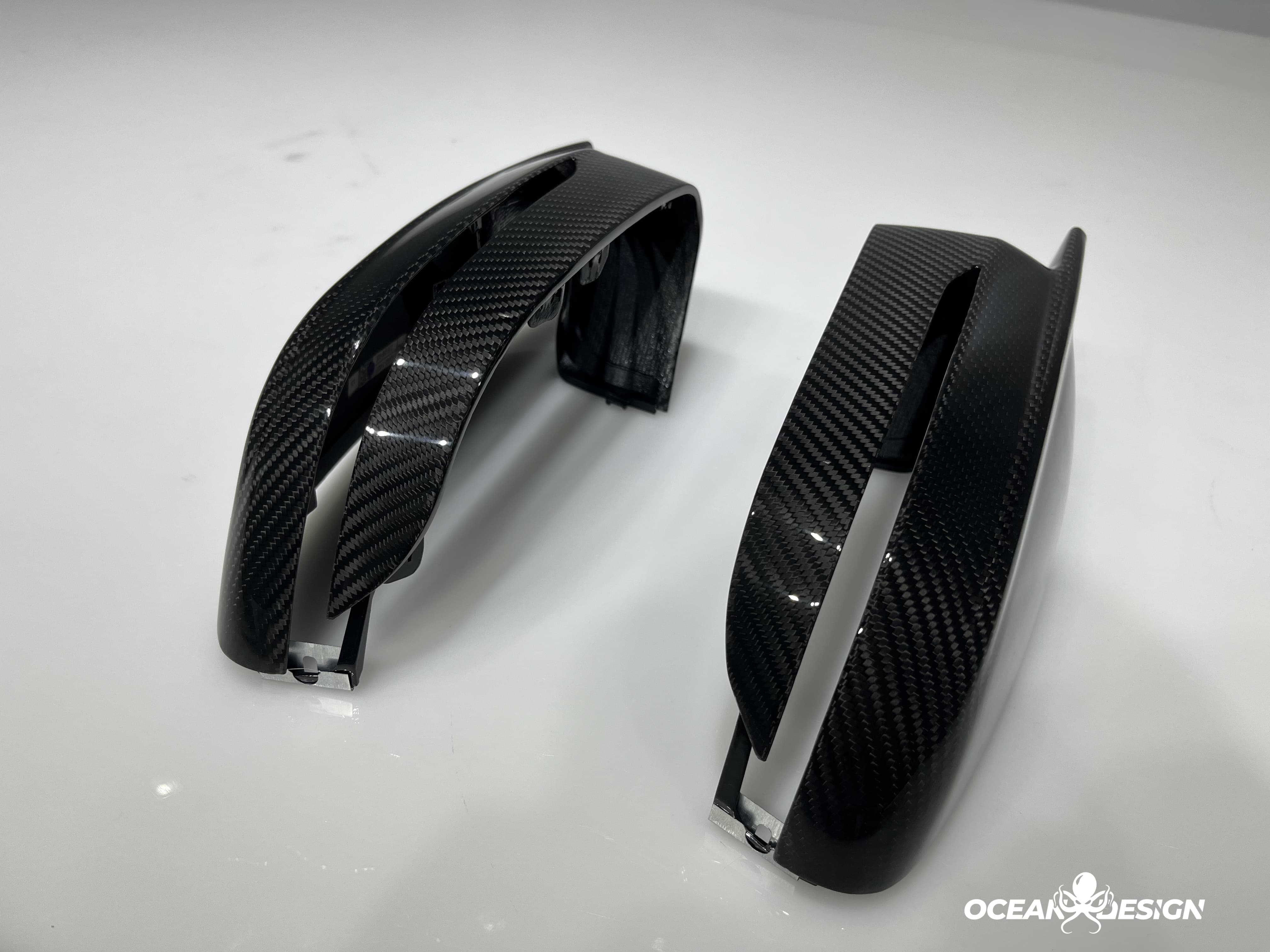 2023-2025 BMW G87 M2 R Style Dry Carbon Fiber Mirror Covers