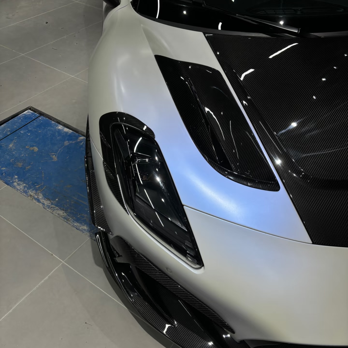 Maserati MC20 2020-2025 Front Bonnet Hood Carbon Fiber MSY Bodykit