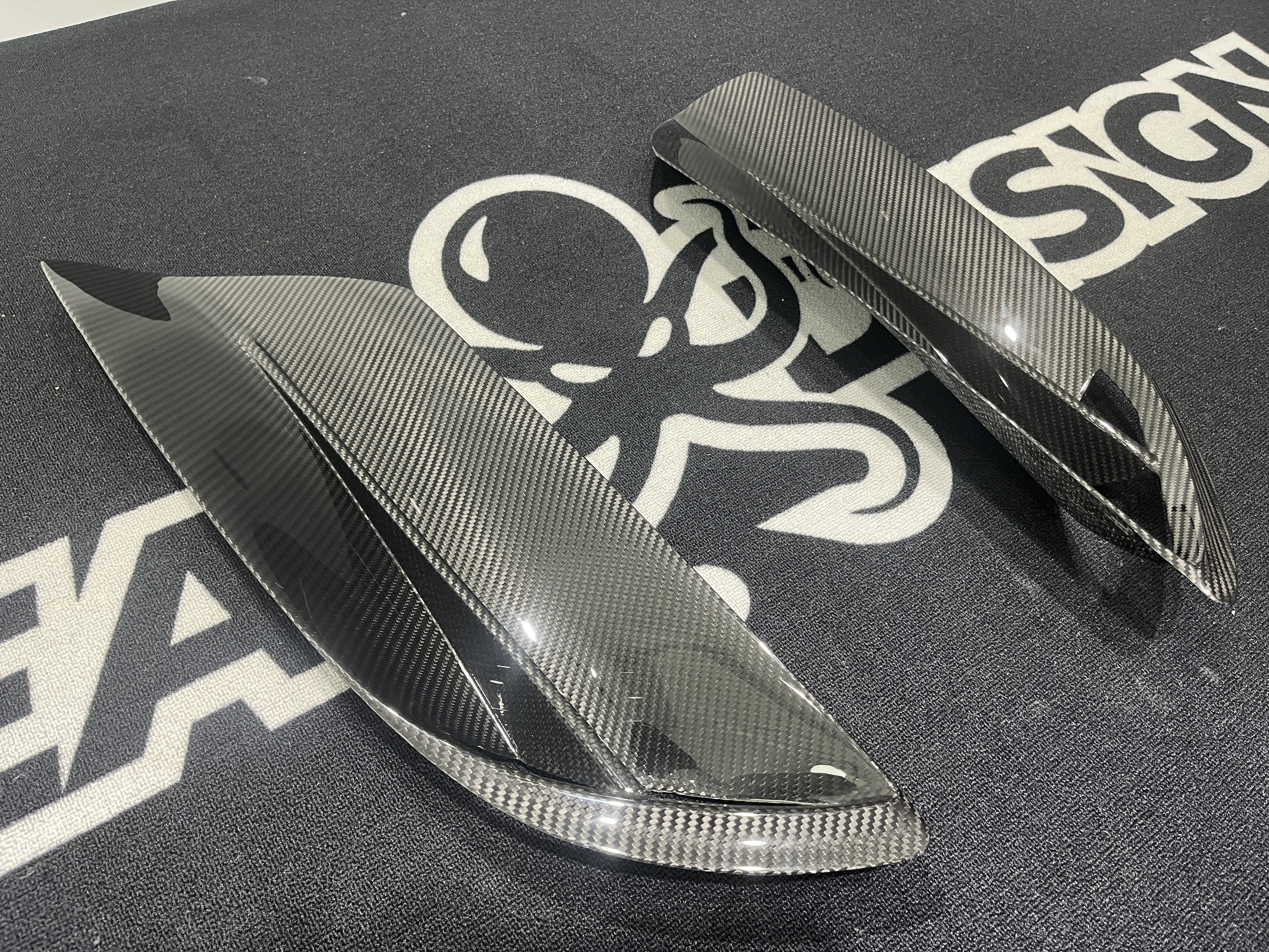 Maserati MC20 2020-2025 Air Outtake of Bonnet Dry Carbon Fiber MSY Bodykit