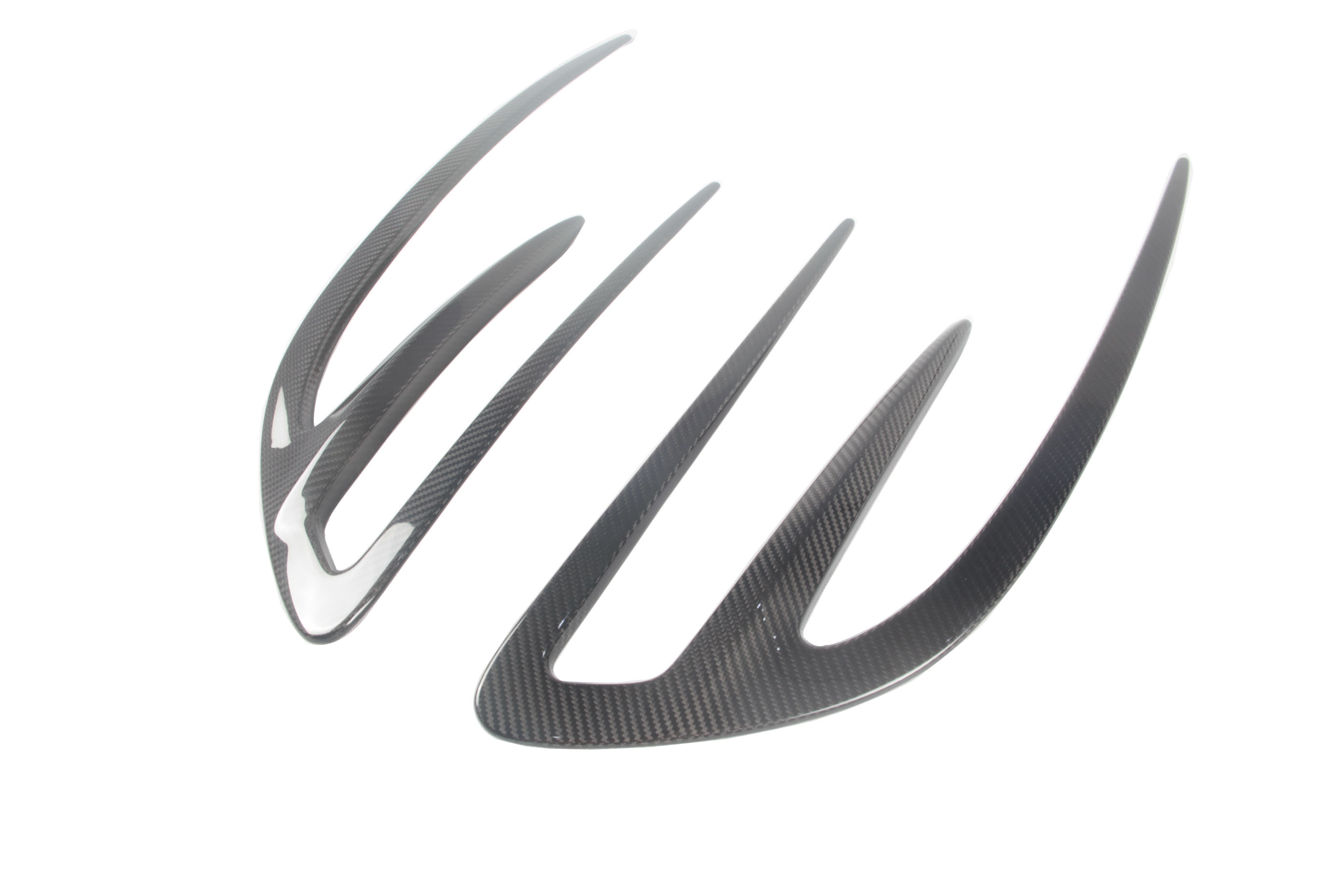 Maserati MC20 2020-2025 Dry Carbon Fiber Hood Trident Inserts SD Series Bodykit