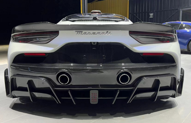 Maserati MC20 2020-2025 Rear Diffuser Dry Carbon Fiber MSY Bodykit