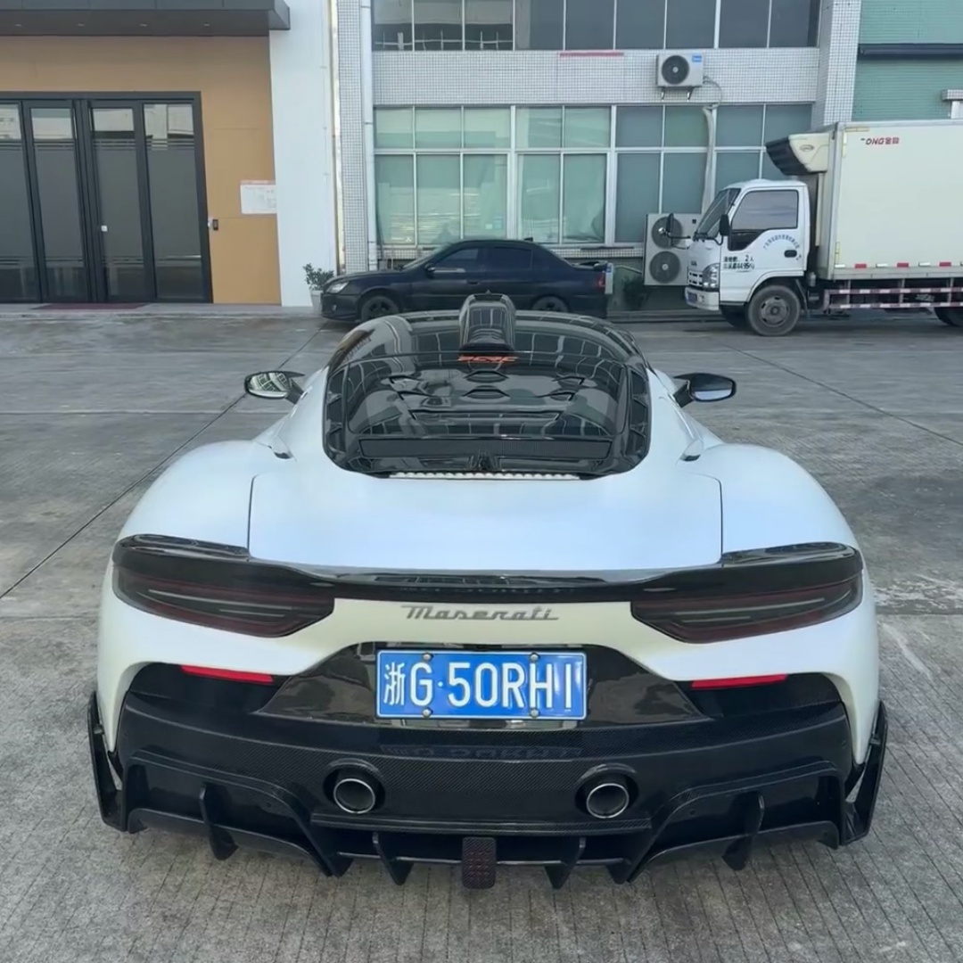 Maserati MC20 2020-2025 Rear Diffuser Dry Carbon Fiber MSY Bodykit