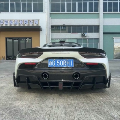 Maserati MC20 2020-2025 Rear Diffuser Dry Carbon Fiber MSY Bodykit