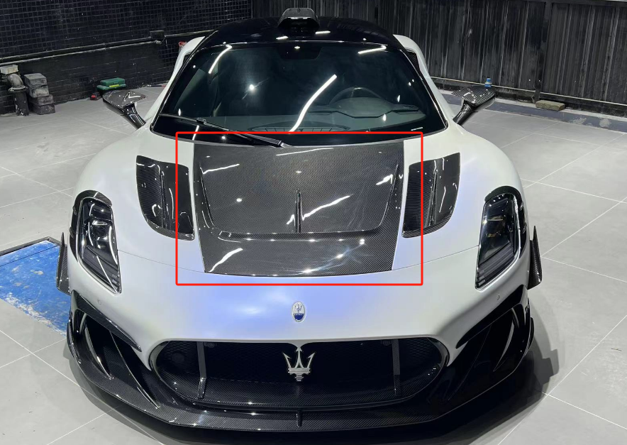 Maserati MC20 2020-2025 Front Bonnet Hood Carbon Fiber MSY Bodykit