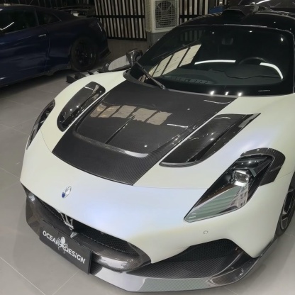 Maserati MC20 2020-2025 Front Bonnet Hood Carbon Fiber MSY Bodykit
