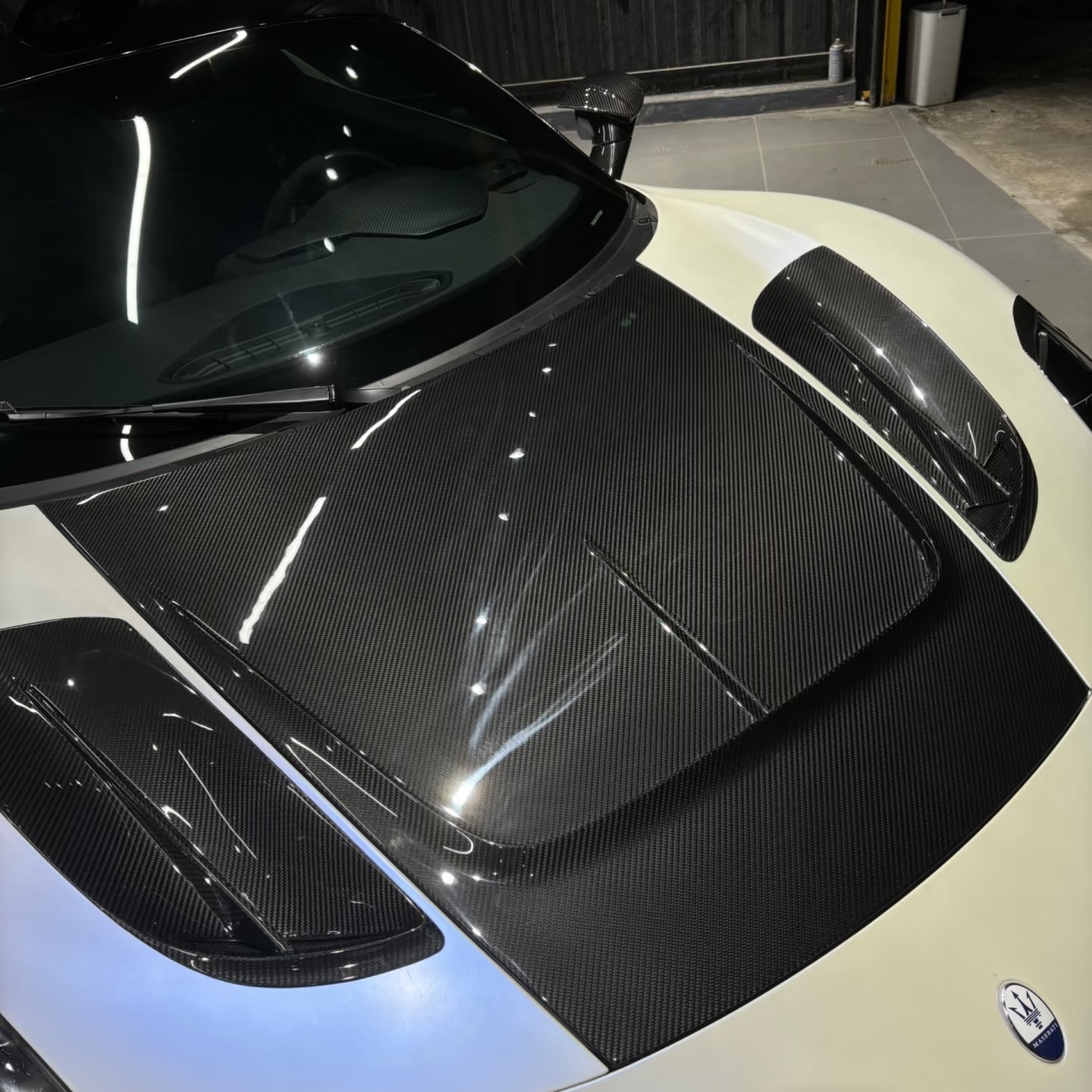 Maserati MC20 2020-2025 Front Bonnet Hood Carbon Fiber MSY Bodykit
