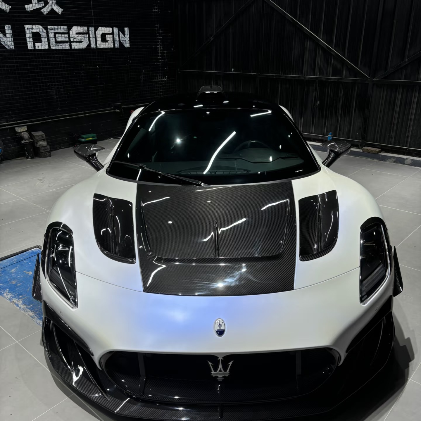 Maserati MC20 2020-2025 Front Bonnet Hood Carbon Fiber MSY Bodykit