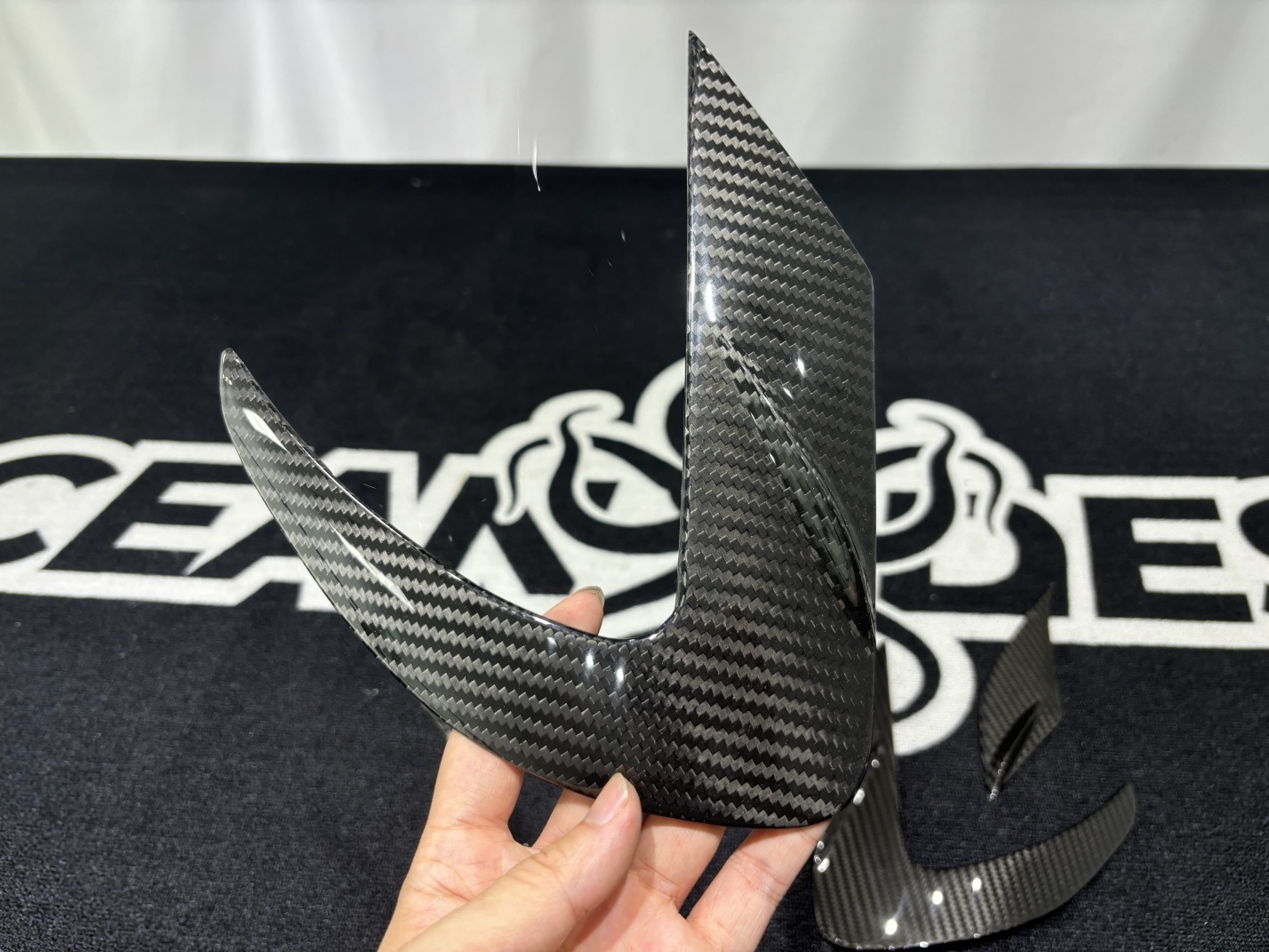 Maserati MC20 2020-2025 Headlight Cover Dry Carbon Fiber MSY Bodykit