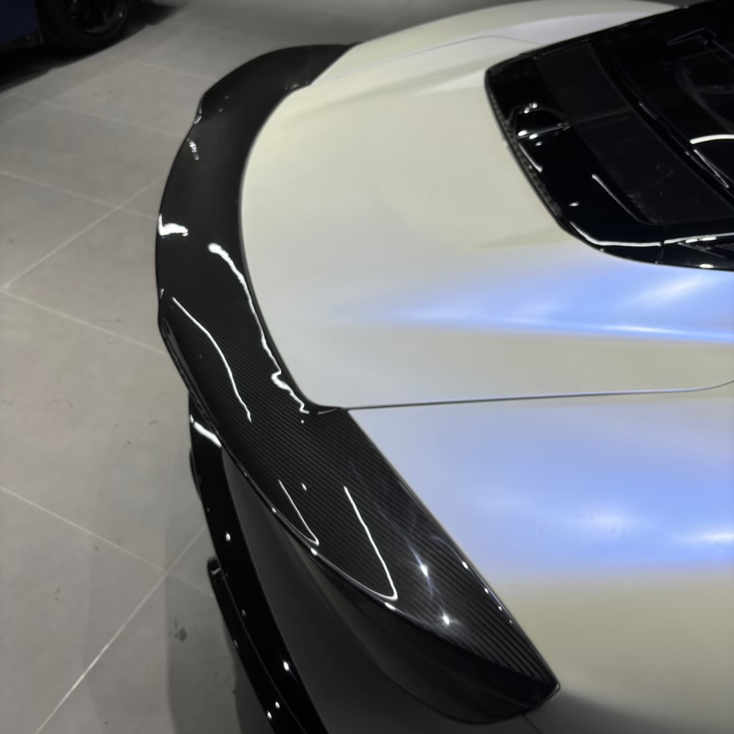 Maserati MC20 2020-2025 Spoiler Rear Wing Dry Carbon Fiber MSY Bodykit